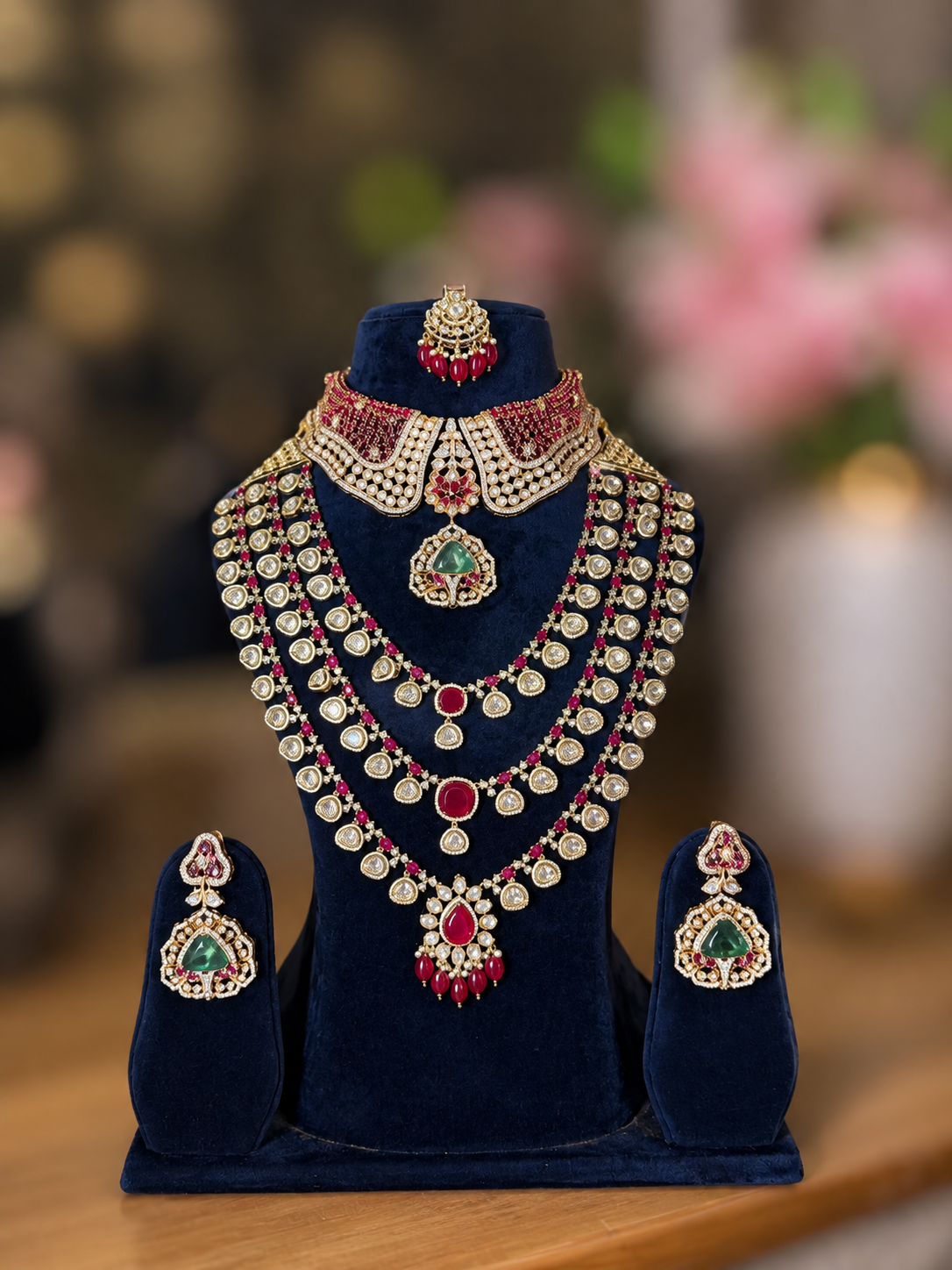 Bridal Kundan Necklace Set