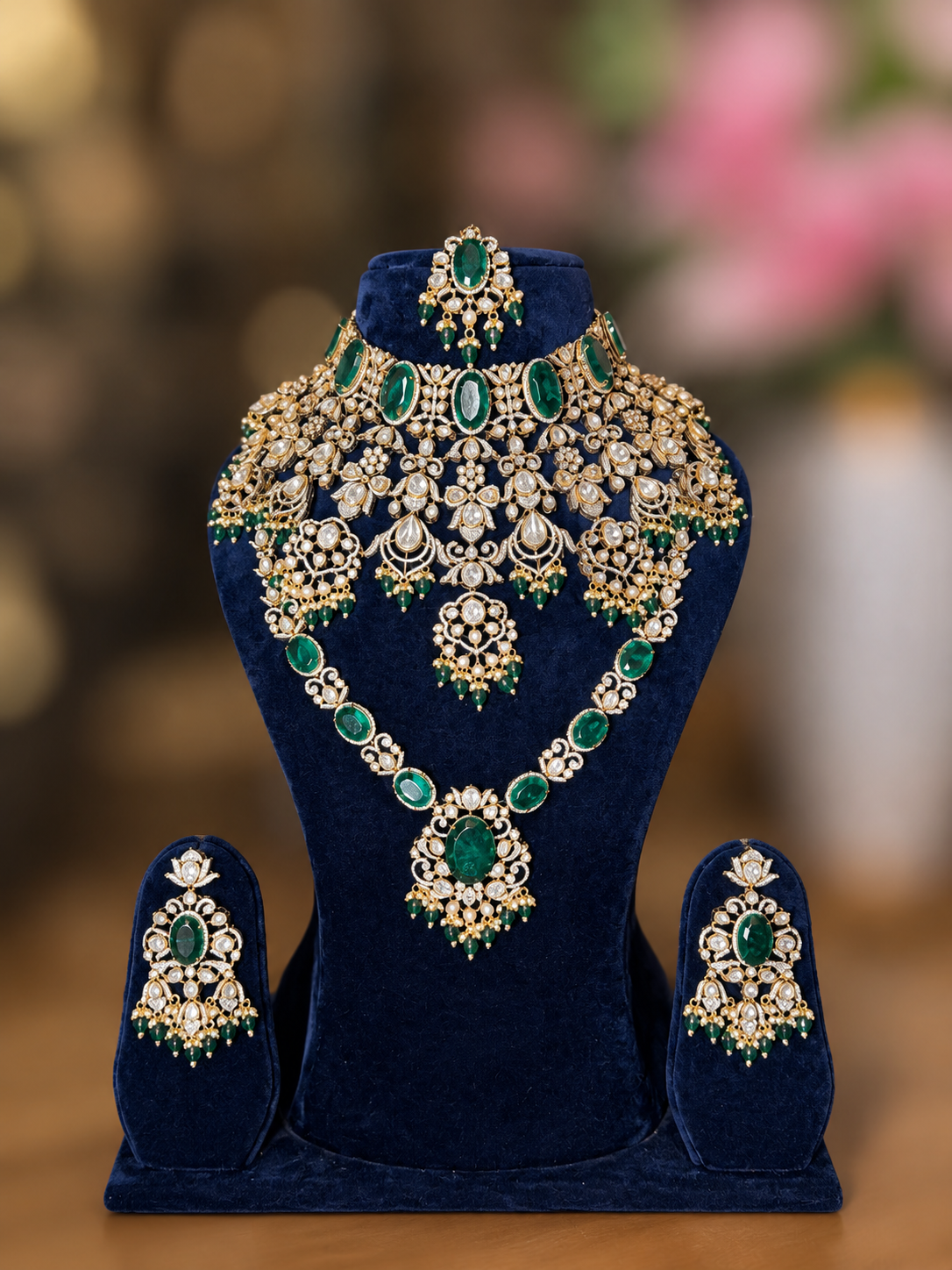 Bridal Kundan Necklace Set
