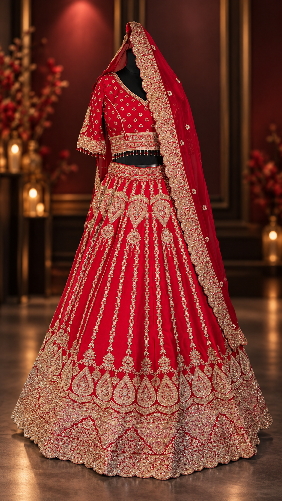 Bridal Ivory Lehenga