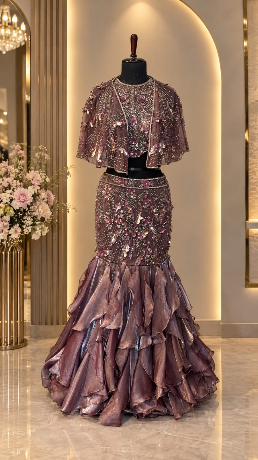 Bridal Rose Pink Lehenga