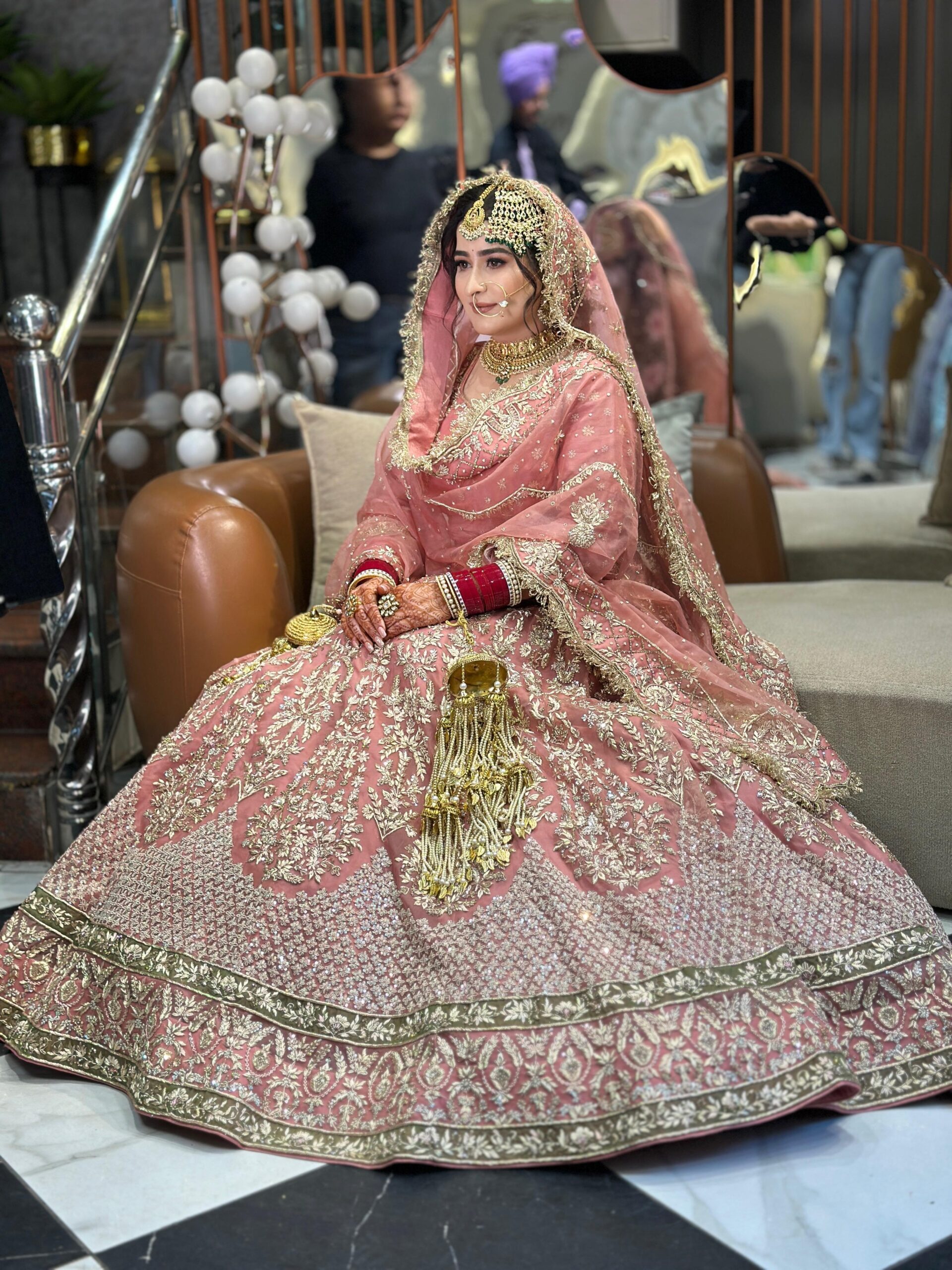 bridal lehenga on rent